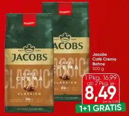 Eurospar Jacobs Café Crema Bohne Angebot