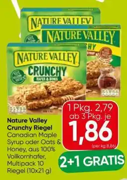 Eurospar Nature Valley Crunchy Riegel Angebot