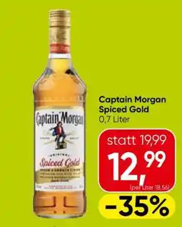 Eurospar Captain Morgan Spiced Gold Angebot