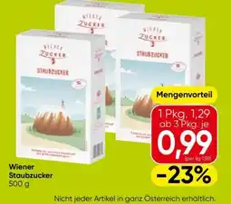 Eurospar Wiener Staubzucker Angebot
