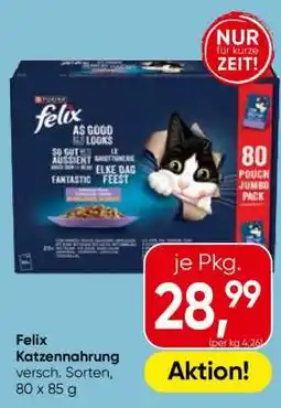 Eurospar Felix Katzennahrung Angebot