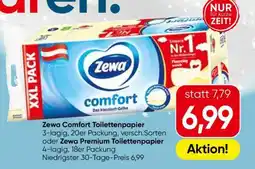 Eurospar Zewa Comfort Toilettenpapier Angebot