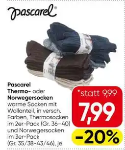 Eurospar Pascarel Thermo- oder Norwegersocken Angebot