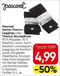 Eurospar Pascarel Damen Thermo-Leggings oder Thermo-Strumpfhose Angebot