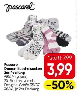 Eurospar Pascarel Damen-Kuschelsocken 2er-Packung Angebot