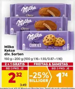 Billa Milka Kekse div. Sorten Angebot