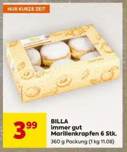 Billa BILLA immer gut Marillenkrapfen 6 Stk Angebot