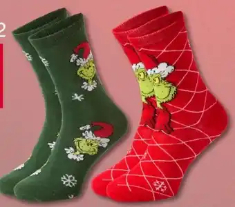 Woolworth Damen-Socken Grinch Angebot
