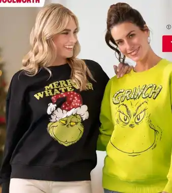 Damen-Sweatshirt Grinch