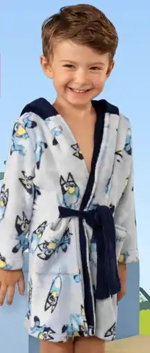 Woolworth Kinder Fleece Bademantel Bluey Angebot