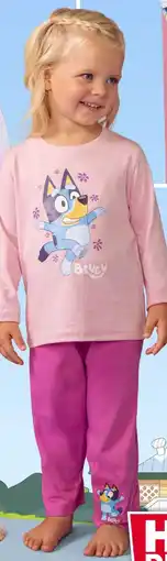 Woolworth Kinder Schlafanzug Bluey Angebot