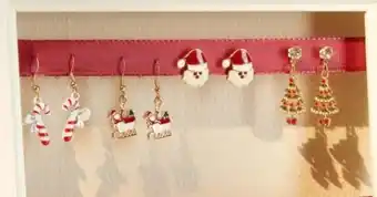 Woolworth Weihnachts-Ohrringe Angebot