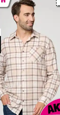 Woolworth Herren Flanellhemd Angebot