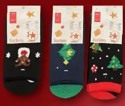 Woolworth Damen Weihnachts-Socken Angebot