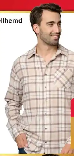 Woolworth Herren Flanellhemd Angebot