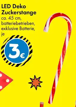 TEDi LED Deko Zuckerstange Angebot