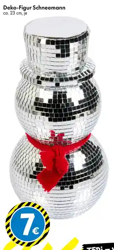 TEDi Deko-Figur Schneemann Angebot