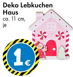 TEDi Deko Lebkuchen Haus Angebot