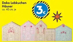 TEDi Deko Lebkuchen Häuser Angebot