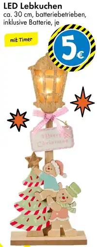 TEDi LED Lebkuchen Angebot