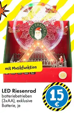 TEDi LED Riesenrad Angebot