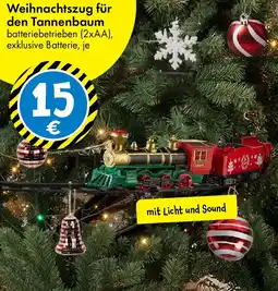 TEDi Weihnachtszug für den Tannenbaum Angebot