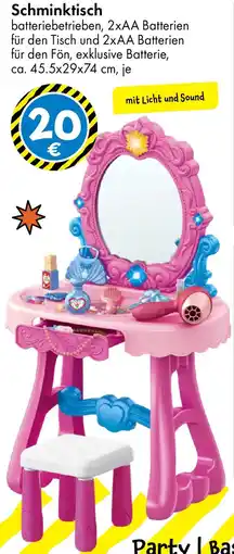 TEDi Schminktisch Angebot