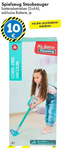 TEDi Spielzeug Staubsauger Angebot