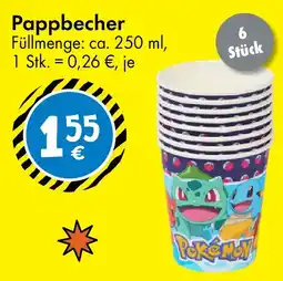 TEDi Pappbecher Angebot
