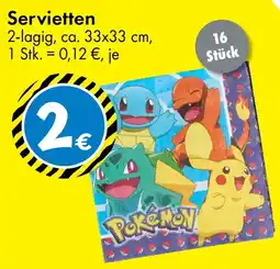 TEDi Servietten Angebot
