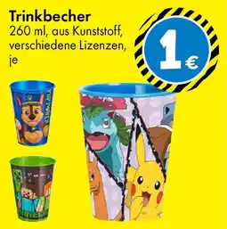 TEDi Trinkbecher Angebot