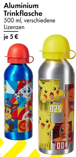 TEDi Aluminium Trinkflasche Angebot