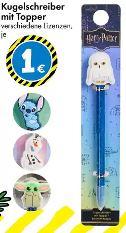 TEDi Kugelschreiber mit Topper Angebot