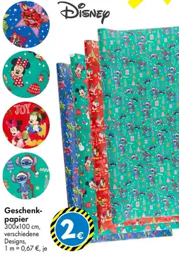 TEDi Geschenk- papier Angebot