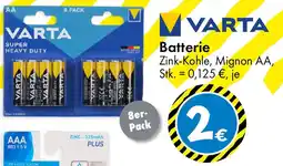 TEDi VARTA Batterie Angebot
