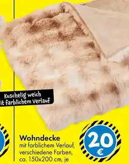 TEDi Wohndecke Angebot