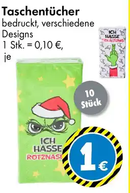TEDi Taschentücher Angebot