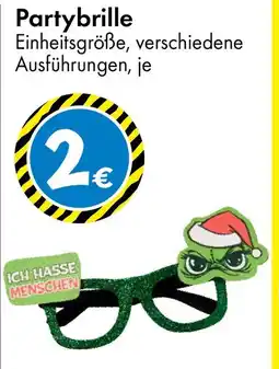 TEDi Partybrille Angebot
