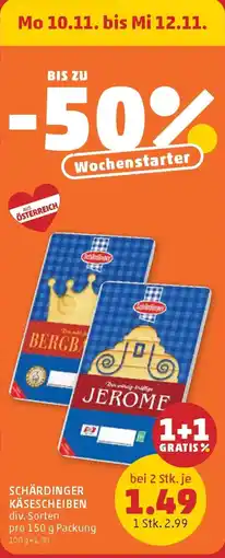 PENNY Schärdinger käsescheiben Angebot