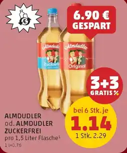PENNY Almdudler od. almdudler zuckerfrei Angebot