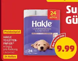 PENNY Hakle toiletten papier Angebot