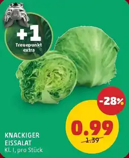 PENNY Knackiger eissalat Angebot