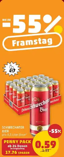 PENNY SCHWECHATER BIER Angebot