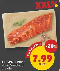 PENNY Xxl spare ribs Angebot
