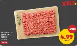 PENNY Faschiertes schweine- fleisch Angebot