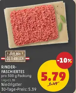 PENNY Rinder faschiertes Angebot