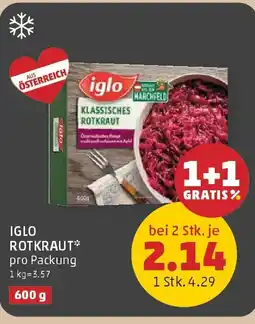PENNY Iglo rotkraut Angebot
