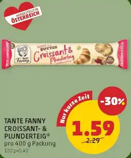 PENNY Tante fanny croissant & plunderteig Angebot