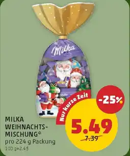 PENNY Milka weihnachts mischung Angebot