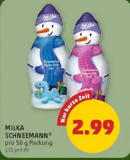PENNY Milka schneemann Angebot
